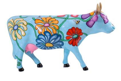 CowParade | How Now Flower Power Cow
