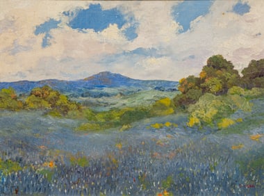 Samuel Gideon, Bluebonnet Landscape
