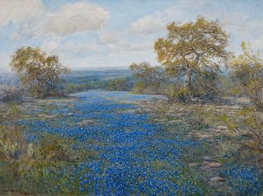 Robert Harrison, "Bluebonnets Near San Antonio"