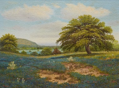Manuel Garza, Bluebonnet Landscape