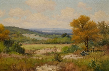 Porfirio Salinas, Texas Autumn Landscape