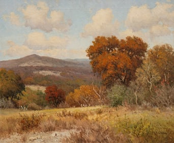 Porfirio Salinas, Texas Autumn Landscape