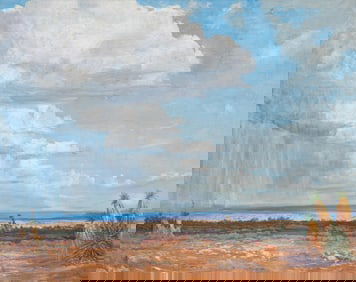 Eugene Thurston, "Desert Shower"