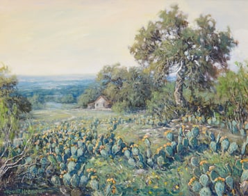 Robert Harrison, "Prickly Pear Blooms"