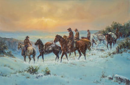 Barbara Garvin, "The Golden Valley Trail"