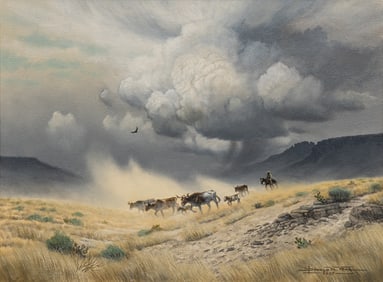 Donald Yena, "Longhorns from the Mountains", 2007