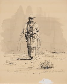 Melvin Warren, Cowboy with Lasso
