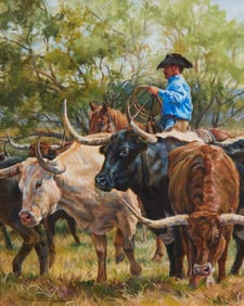 Sharon Standridge, "In the Midst of Mesquite Thorns and Longhorns"