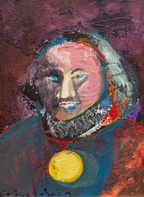 Fritz Scholder, "Old Queen", 2003