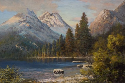 Robert Wood, "Teton Sunrise"