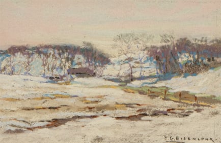 Edward Eisenlohr, Winter Landscape