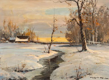 Robert Wood, "Winter's Arrival"