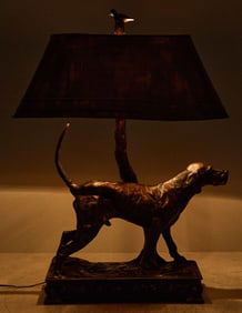 George Northup, English Pointer Lamp
