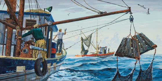 Clay McGaughy, Texas Gulf Shrimpers