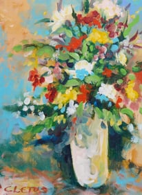 Brother Cletus Behlmann, Flowers in Vase