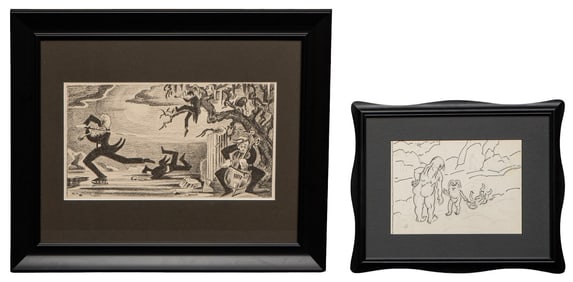 Olin Travis, "String Quartet" and Sketch