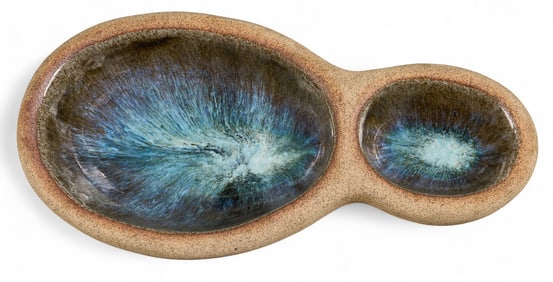 Harding Black, Double-Lobed Bowl, 1951