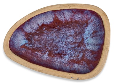 Harding Black, Thick-Walled Dish, 1952