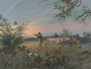 James Robinson, "Quail Tank Covey", 1978