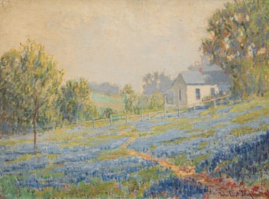 John Elliot Jenkins, Texas Homestead with Bluebonnets