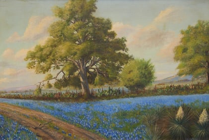 F.A. Cloonan, Bluebonnet Landscape