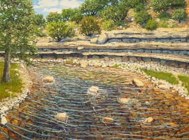 Jerry Greenberg, "River Cutting Through"