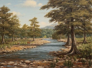 Royce Roberts, Texas River Scene