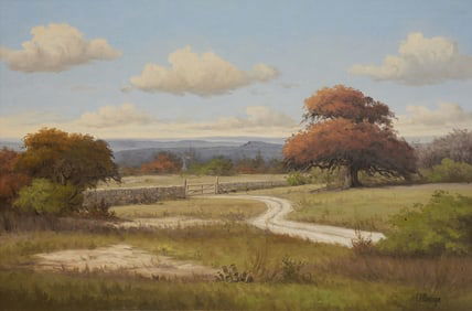 C.P. Montague, Texas Hill Country Scene