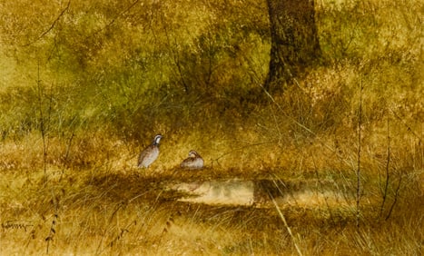 Raul Gutierrez, "Nesting Quail"