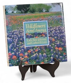 "Wildflowers Across America", signed by Lady Bird Johnson