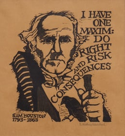 B. Matheus Whitehead, Sam Houston Print