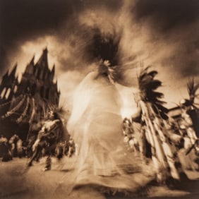 "La Vida Brinca: Dreams of Tenochtitlan", Signed Bill Wittliff Photograph