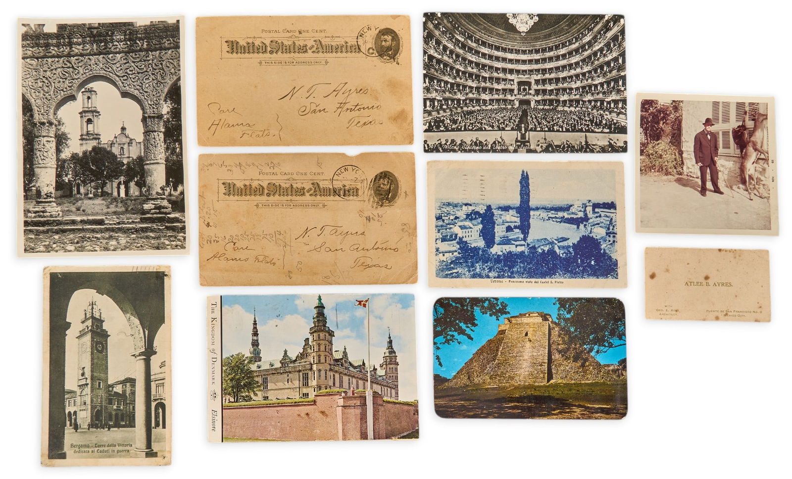 Atlee B. Ayres & O'Neil Ford Photos & Correspondence (1 of 7)