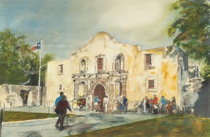 Edith Collins, The Alamo