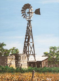 Kenneth Wyatt, "Two Cypress Tanks"