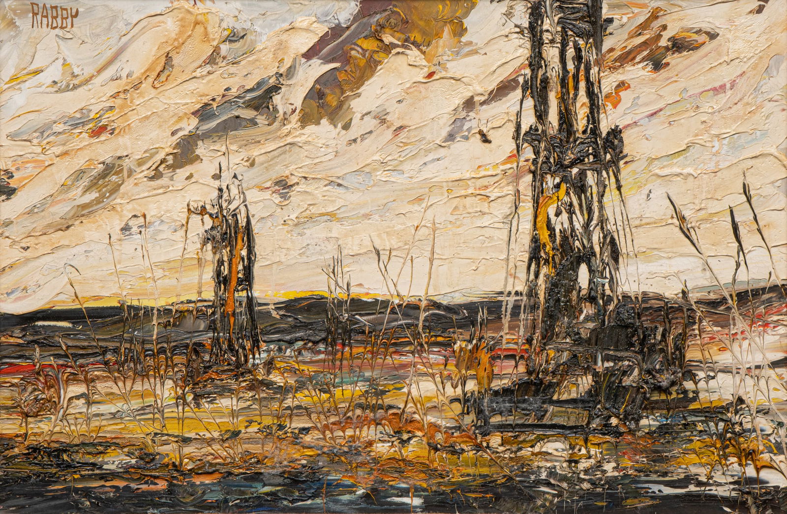 Jim Howard Rabby, "West Texas Wells" (1 of 4)