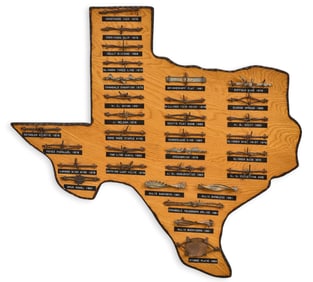 Texas Barbed Wire Display by Zack Herring, 1977