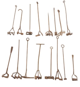 Collection of (16) Branding Irons