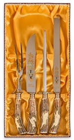 Antler Handled Carving Set