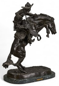 Frederic Remington, "The Bronco Buster"