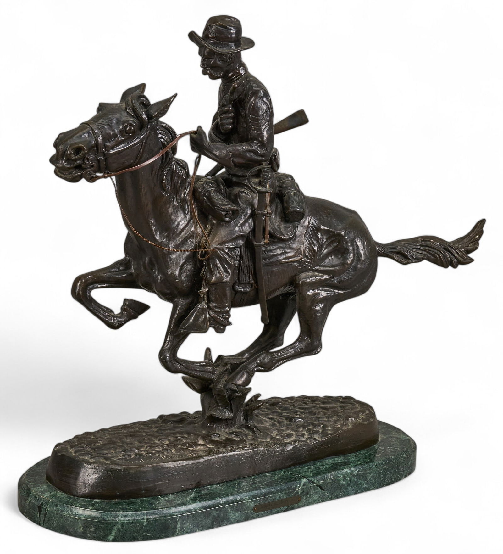 Frederic Remington, "Trooper of the Plains" (1 of 6)