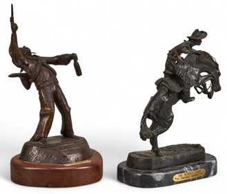 (2) Small Bronzes