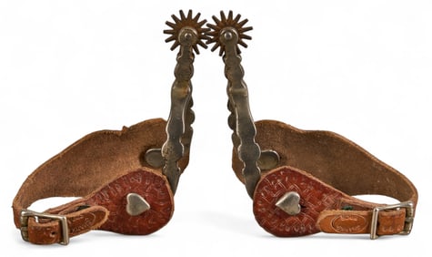 Pair of August Buermann Spurs