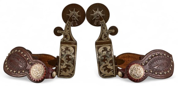 Pair of Contemporary Charro Spurs