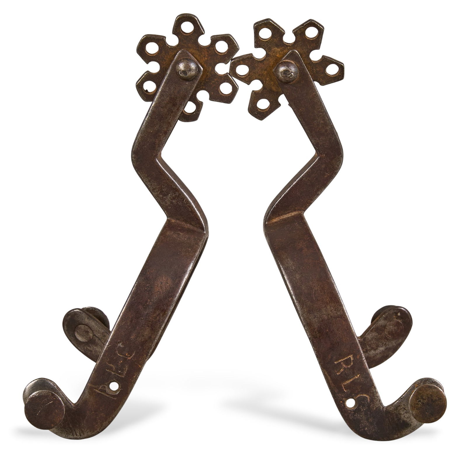 Pair of Robert Lincoln Causey Spurs (1 of 5)