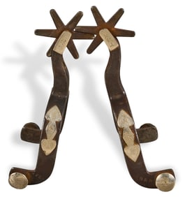 Pair of KB & P Cowboy Spurs