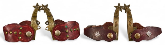 (2) Pairs of Ricardo Marked Spurs
