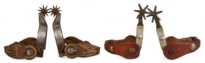 (2) Pairs of Mexican Spurs