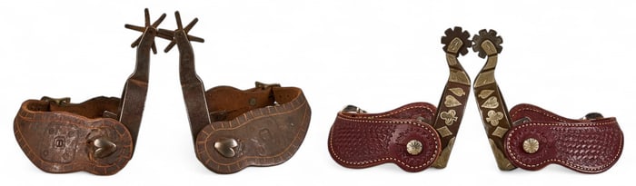 (2) Pairs of Cowboy Spurs