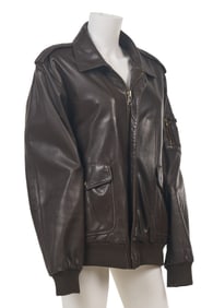 Wilson's Leather Brown Bomber Jacket, Size 42